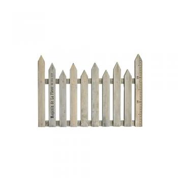 ガーデンフェンス S ヨコ 木製 ホワイト アンティーク調 おしゃれ エクステリア フレンチ