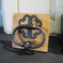 リペアパーツ ドアノッカー アンティーク調 おしゃれ シャビー フランス ブラウン 木製 高さ16