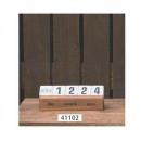 キューブカレンダー 2015 卓上 木製 ブロック ナチュラル カントリー調 英字 ミニ 北欧