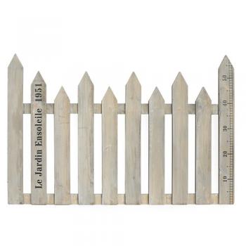 ガーデンフェンス L ヨコ 木製 ホワイト アンティーク調 おしゃれ エクステリア フレンチ
