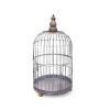 鳥かごSラウンド アイアン グレー プランタースタンド かわいい ディスプレイ おしゃれ
