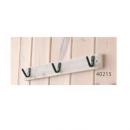 ウッデンフック3連 白 ホワイト 木製 フレンチ  おしゃれ ディスプレイ 壁掛け ハンガー コート