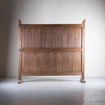 パーテーション アンティーク家具 おしゃれ 木製 ブラウン ナチュラル 北欧調 幅210