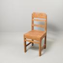 チェアー 8穴 アンティーク家具 おしゃれ 木製 ミディアムブラウン ナチュラル 椅子 高さ85