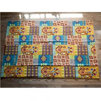 ラグ アンティーク雑貨 おしゃれ ウール イエロー おしゃれ かわいい カーペット 幅180