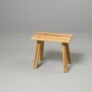 1Pベンチ アンティーク家具 おしゃれ 木製 シャビー 椅子 チェア ミディアムブラウン 幅50