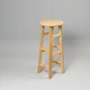 スツール アンティーク家具 おしゃれ 木製 ライトブラウン ナチュラル 椅子 高さ78