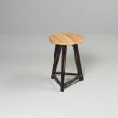 スツール アンティーク家具 おしゃれ 木製 ライトブラウン ナチュラル 椅子 高さ47