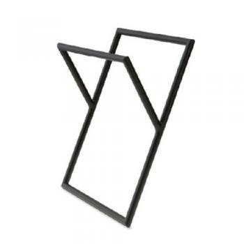 テーブルレッグ ブラック アイアン シンプル インテリア家具 パーツ 長さ37