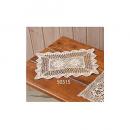 スターランチョンマット6枚 ハンドメイド 白 ホワイト 手編み レース おしゃれ ナチュラル 北欧