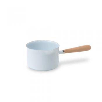 ミルクパン ホワイト 白 ホーロー キッチン用品 シンプル おしゃれ 鍋 片手鍋 調理器具