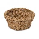 ラウンドバスケット かご 収納 ナチュラル アジアン 自然 小物入れ 編み タイパ 水草
