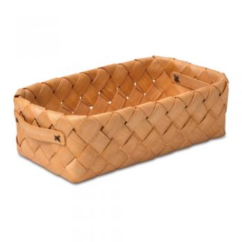 バスケットWハンドルL かご ケース 収納 北欧 木製 ナチュラル おしゃれ ぬくもり アジアン