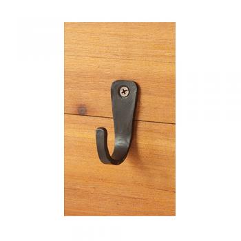 アイアンフック 3個セット ブラック 黒 DIY 壁掛け シンプル かわいい おしゃれ 帽子 コート