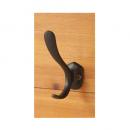 アイアンフック 3個セット ブラック 黒 DIY 壁掛け シンプル かわいい おしゃれ 帽子 コート