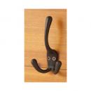 アイアンフック 2個セット 二股 ブラック 黒 DIY 壁掛け シンプル かわいい おしゃれ 帽子