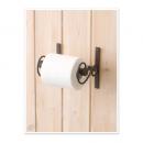 アイアントイレットペーパーホルダー アイアン アンティーク調 ハンドメイドな質感 個性的 サニタリー