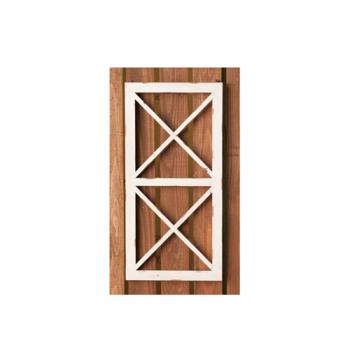 Petit monde ウィンドウフレーム ホワイト 白 ディスプレイ 壁掛け 小窓 木製 窓枠