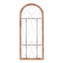 Petit monde ウッドフレームウォールデコ ディスプレイ 壁掛け 小窓 木製 窓枠 アイアン