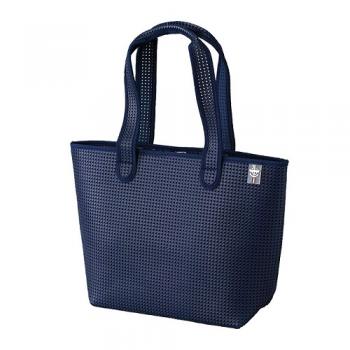 SPICE ライトバッグ ネイビー 2個セット メッシュ おしゃれ トート 防水 高さ33.5