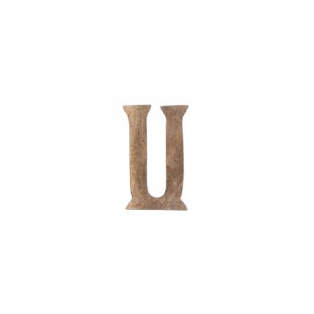 C'est La Vie ウッデンアルファベット U サインボード  ディスプレイ オブジェ 木製