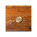 CHAMARRE トレイ ラウンドS  アンティーク調 アイアン ディスプレイ ヴィンテージ感