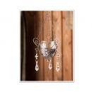 ハンギングガラスポット ディスプレイ 天井 吊り下げ 飾り アンティーク調 おしゃれ