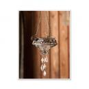 ハンギングガラスポット ディスプレイ 天井 吊り下げ 飾り アンティーク調 おしゃれ