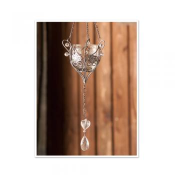 ハンギングガラスポット ディスプレイ 天井 吊り下げ 飾り アンティーク調 おしゃれ