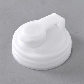 SPICE メイソンジャーリキャップ ポアラータイプ ホワイト 2個セット 蓋 直径7.7