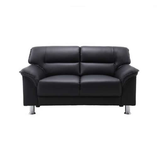 シンプルモダンシリーズ【BLACK】ブラック　ソファ2人掛け・3人掛け