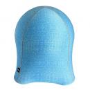 SPICE ジェリーフィッシュチェア デニム柄ブルー バランスボール 椅子 おしゃれ 高さ51