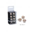 パール プッシュピン ゴールド 球 画鋲 押しピン おしゃれ アンティーク調 虫ピン 文具 雑貨