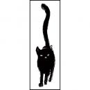 SPICE Monochrome アートパネル ブラックキャット フレーム おしゃれ 高さ106