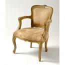 チェア アンティーク家具 おしゃれ 木製 キャメル ヨーロピアン調 クラシカル ファブリック