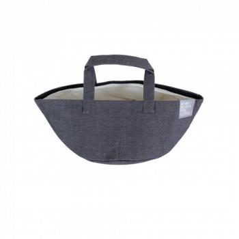 SPICE NEW DAY ミニトートバッグ チャコールグレー 2個セット ナチュラル 幅450