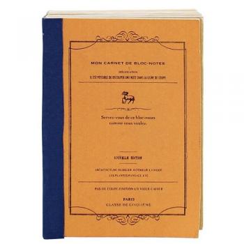 SPICE ラフ ミシン目付きメモパッド A6 2個セット ステーショナリー 高さ148