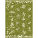 SPICE ラッピング薄用紙 グリーン 20mロール 2個セット ステーショナリー 高さ70