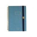 SPICE TOOLS デニムリングノート ブルー B5 2個セット ステーショナリー 高さ255