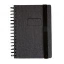 SPICE TOOLS デニムリングノート グレー A5 5mm方眼 2個セット 文具