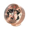 SPICE EDGE 目覚まし時計 GLOBE カッパー 2個セット ブロンズ 高さ12