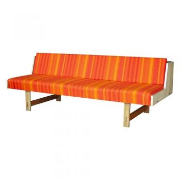 wegner style orange daybed ソファ ベッド オレンジ 北欧 高さ75
