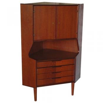 CORNER CABINET キャビネット 北欧 ヴィンテージ 木製 おしゃれ 高さ135