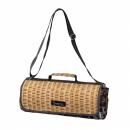 SPICE バカンス 折りたたみピクニックマット パニエ ブラウンチェック 2個セット 幅38