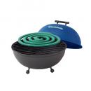 SPICE FESTA HOME アイアン蚊遣り BBQグリル ブルー 2個セット 直径14.5