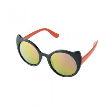 SPICE UVカットキッズファッショングラス キャット ブラック 2個セット 幅12.5