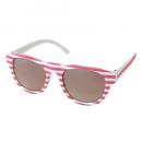 SPICE UVカットキッズファッショングラス ストライプ レッド 2個セット 幅13