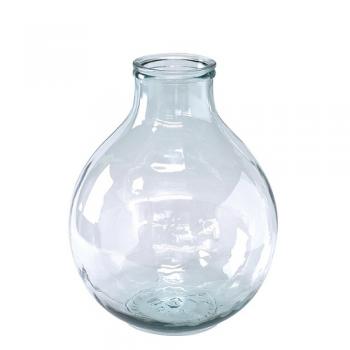 SPICE VALENCIA リサイクルガラスフラワーベース TRES クリア 高さ45