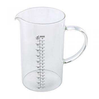 SPICE LABO GLASS ガラスメジャーカップ L(1000ml) 2個セット 高さ17.5