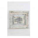 コットンクラブ・ガラスフレーム アンティーク調 壁掛け ウォールアート シャビー